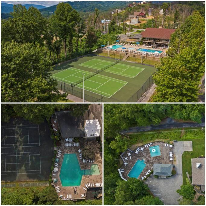 Treetops Chalet - 3Bd/2Bt Boutique Cabin W/Mt Leconte Views In Gatlinburg Exterior photo